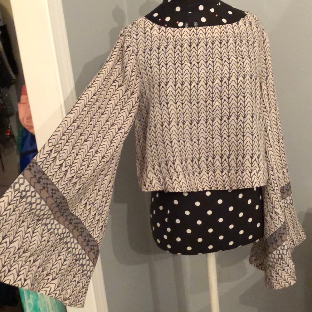 Free People Bell Sleeve Top